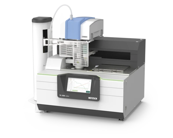 NETZSCH TC 300 Libra Instrument d'analyse thermique avec écran tactile, conçu pour les tests et analyses de matériaux avancés.