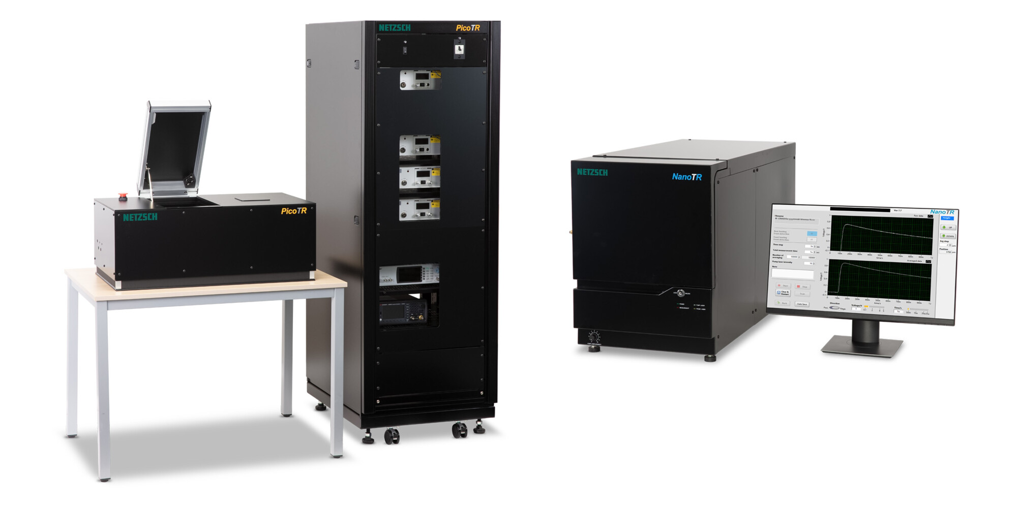 サーモリフレクタンス法熱拡散率測定装置 (TDTR) - NETZSCH Analyzing