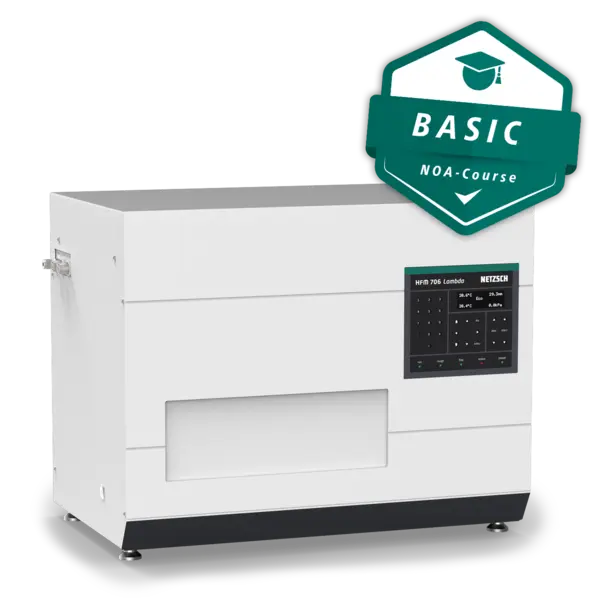 HFM 706 Lambda Medium измеритель теплового потока с цифровым дисплеем, необходимый для измерения теплопроводности.