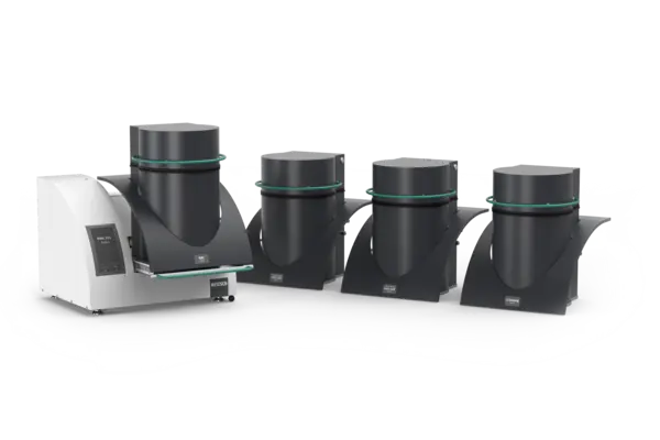 MMC 274 Nexus verwisselbare meetmodules (midden naar rechts)
