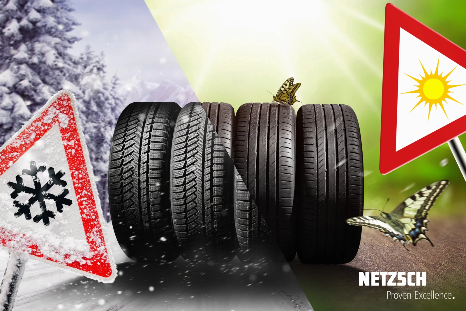 Car tyres: summer, all season & winter