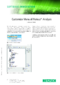 Customize Menu of Proteus Analysis