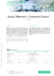 Quality Differences in Commercial Charcoal