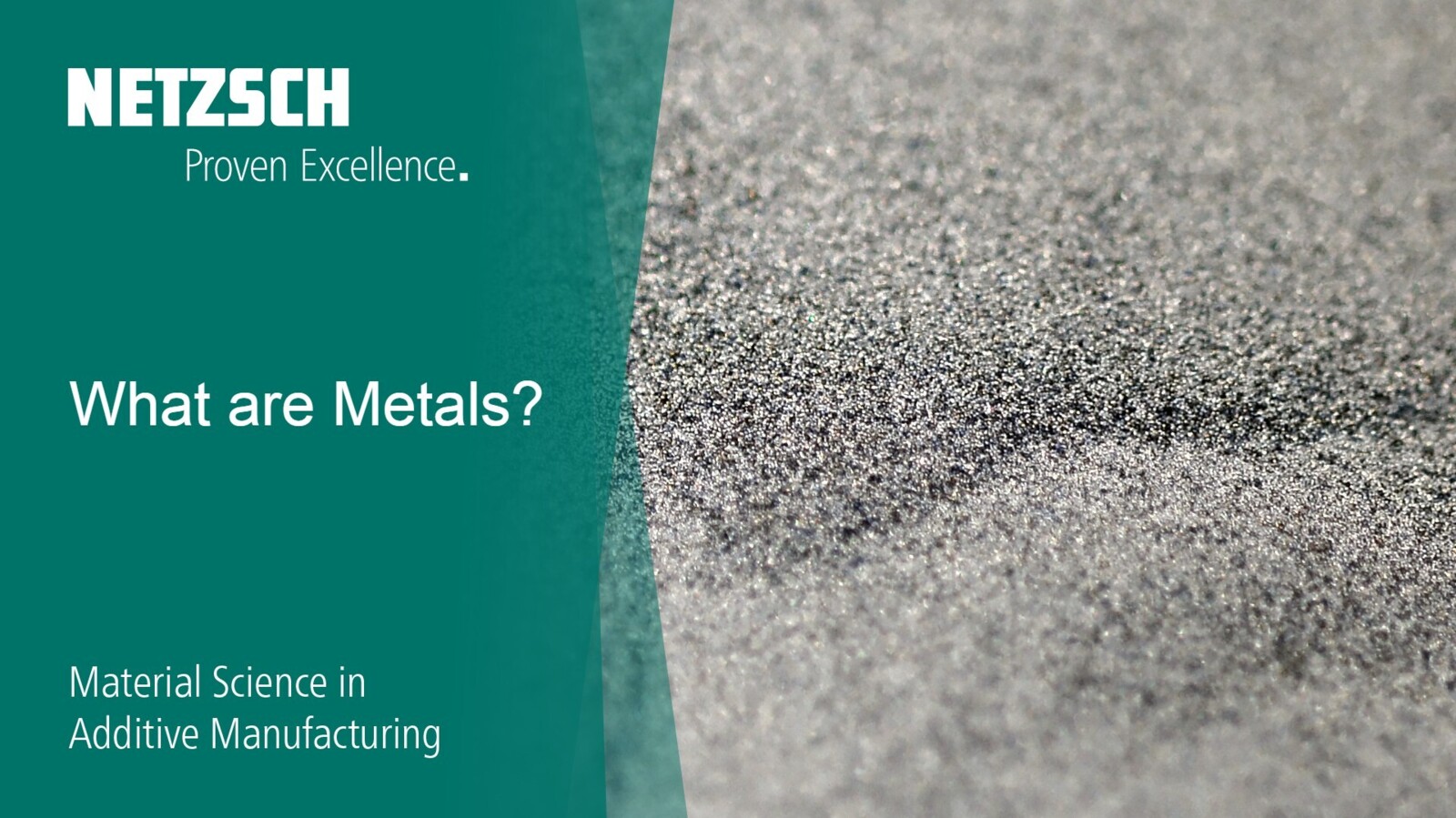 Material Science In Additive Manufacturing: What Are Metals? - NETZSCH ...